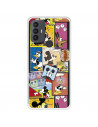 Funda para TCL 306 Oficial de Disney Mickey Comic - Clásicos Disney