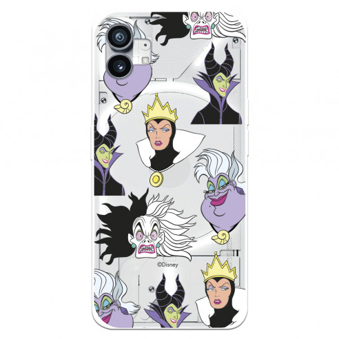 Official Disney Villains Nothing Phone 1 Case Drawing - Disney Villains