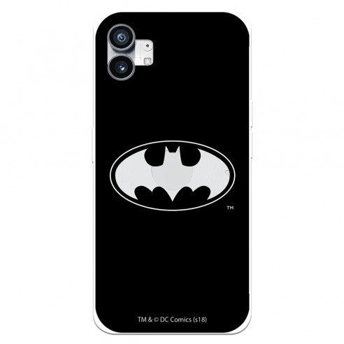 Official DC Comics Batman Logo Clear Nothing Phone 1 Case - DC Comics