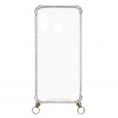 Transparent Cord Silicone Case for Samsung Galaxy A40