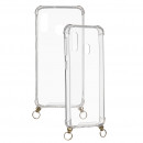 Transparent Cord Silicone Case for Samsung Galaxy A40
