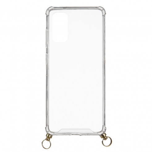 Transparent Cord Silicone Case for Samsung Galaxy S20