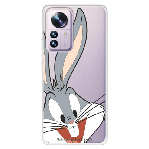 Official Warner Bros Bugs Bunny Transparent Silhouette Case for Xiaomi 12X - Looney Tunes