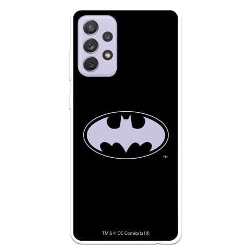 Case for Samsung Galaxy A72 4G Official DC Comics Batman Logo Transparent - DC Comics