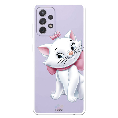 Official Disney Marie Silhouette Case for Samsung Galaxy A72 4G - The Aristocats