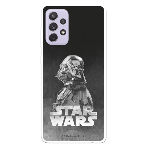 Official Star Wars Darth Case Samsung Galaxy A72 4G case Black background - Star Wars