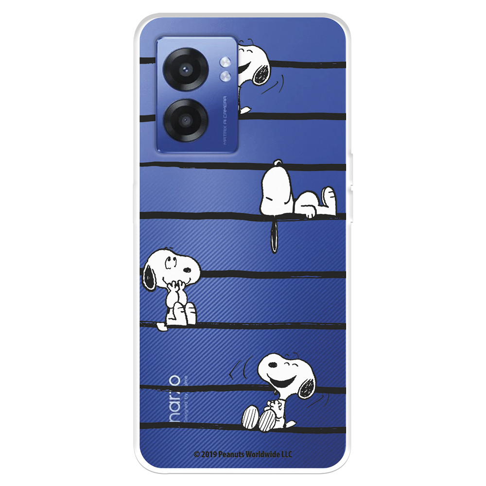 Funda para Xiaomi 13T Oficial de Peanuts Snoopy rayas - Snoopy