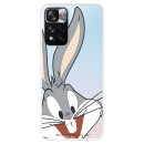 Official Warner Bros Bugs Bunny Transparent Silhouette Case for Xiaomi Redmi Note 11S 5G - Looney Tunes