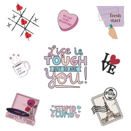 Valentine Stickers -...
