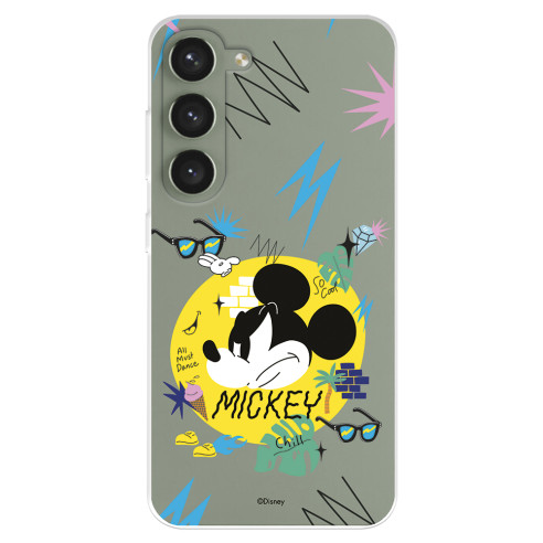 Funda para Samsung Galaxy S23+ Oficial de Disney Mickey Mickey Urban - Clásicos Disney