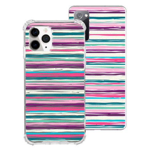 Patterned Drawing Case - Cold Stripes
