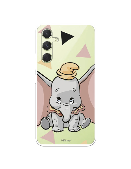 Funda para Xiaomi 12 Pro Oficial de Disney Dumbo Silueta Transparente