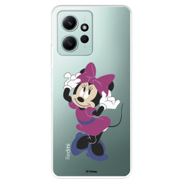 Funda para Xiaomi Redmi Note 12 4G Oficial de Disney Minnie Rosa - Clásicos Disney