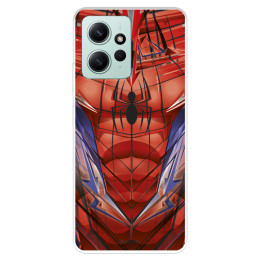Funda para Xiaomi Redmi Note 12 4G Oficial de Marvel Spiderman Torso - Marvel