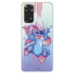 Funda para Xiaomi Redmi Note 12 Pro Oficial de Disney Stitch Graffiti - Lilo & Stitch