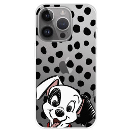 Funda para iPhone 15 Pro Max Oficial de Disney Cachorro Manchas - 101 Dálmatas