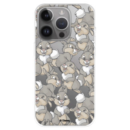 Funda para iPhone 15 Pro Max Oficial de Disney Tambor Patrones - Bambi
