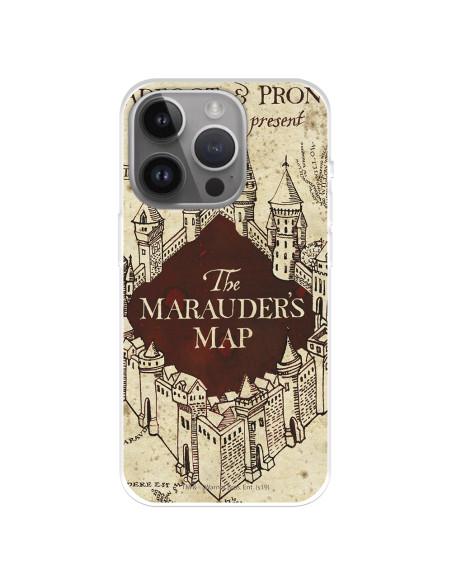 Official Harry Potter The Marauders Map background iPhone 15 Pro Max ...