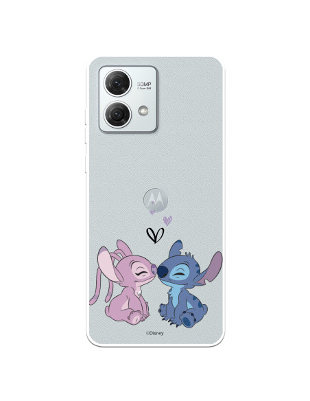 Case for Motorola Moto G84 5G Official Disney Angel & Stitch Kiss - Lilo &  Stitch