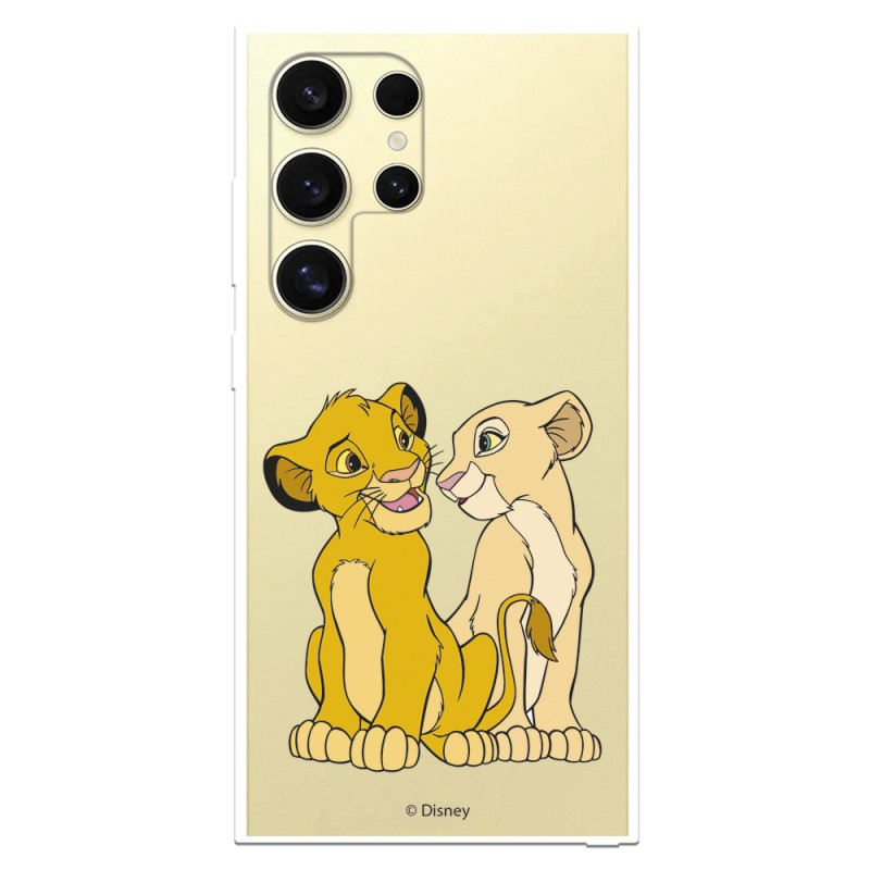 Official Disney Simba and Nala Silhouette - The Lion King - Galaxy S24 ...