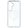 Funda Transparente Logo Compatible con Magsafe para Samsung Galaxy S24