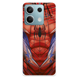 Funda para Xiaomi Redmi Note 13 Pro 5G Oficial de Marvel Spiderman Torso - Marvel