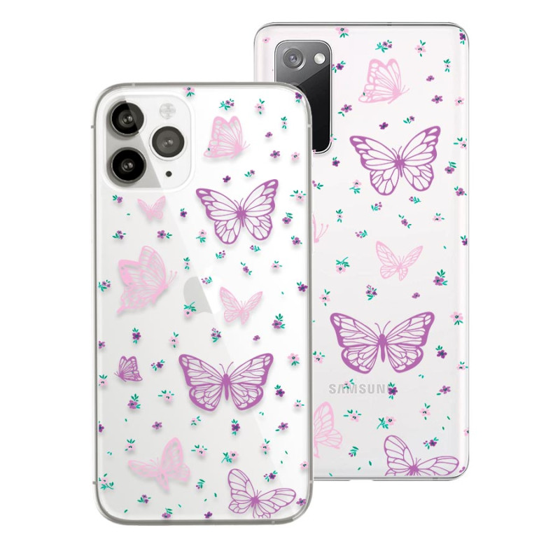 Drawing Cover - Butterflies Mauve