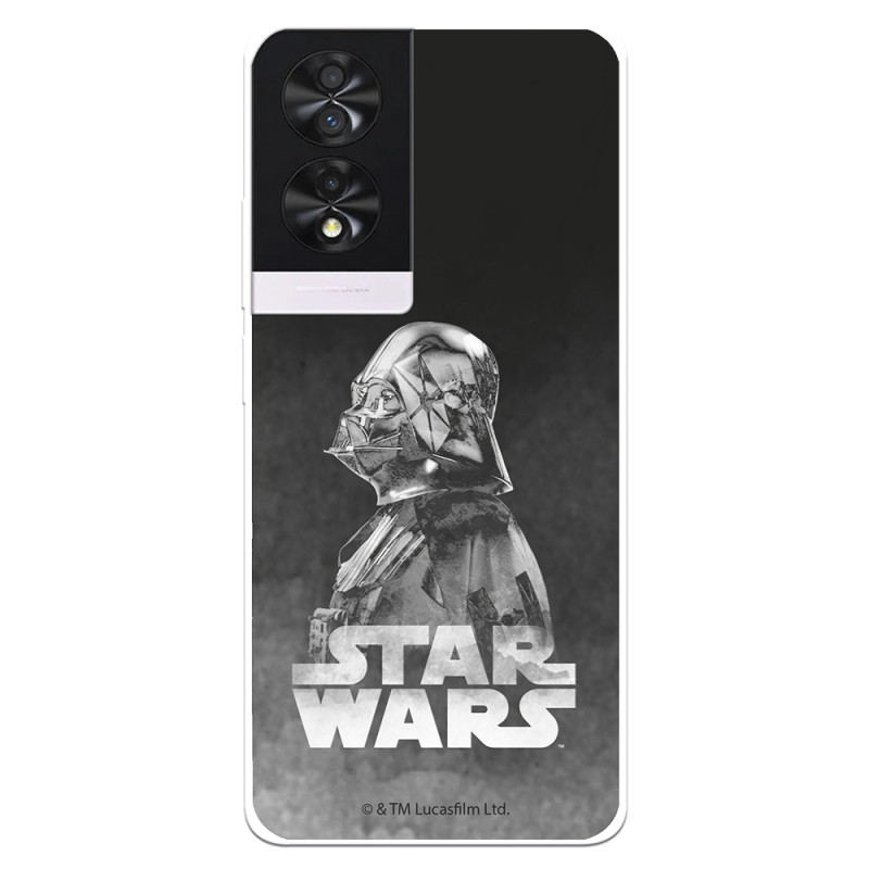 Funda para TCL 40 NXTPAPER Oficial de Star Wars Darth Vader Fondo negro - Star Wars