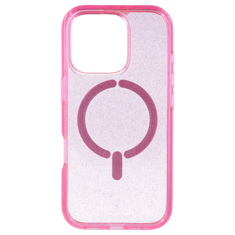 Funda Purpurina Compatible con MagSafe para iPhone 16 Pro