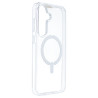 Funda Transparente Logo Compatible con Magsafe para Samsung Galaxy S24 FE