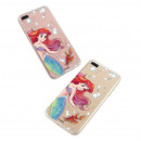 Official Disney Little Mermaid and Sebastian Transparent Case for Lg K40 - The Little Mermaid