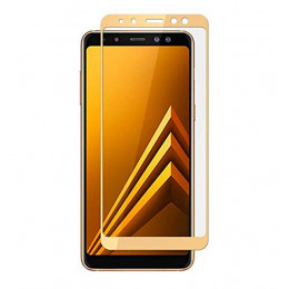 Full Tempered Glass in Gold...