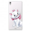 Official Disney Marie Silhouette Transparent Case for Sony Xperia XA Ultra - The Aristocats