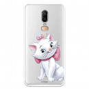 Official Disney Marie Silhouette transparent case for Oneplus 6 - The Aristocats