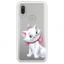 Official Disney Marie Silhouette Transparent Case for BQ Aquaris X2 Pro - The Aristocats