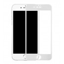 Complete White Tempered Glass for iPhone 5