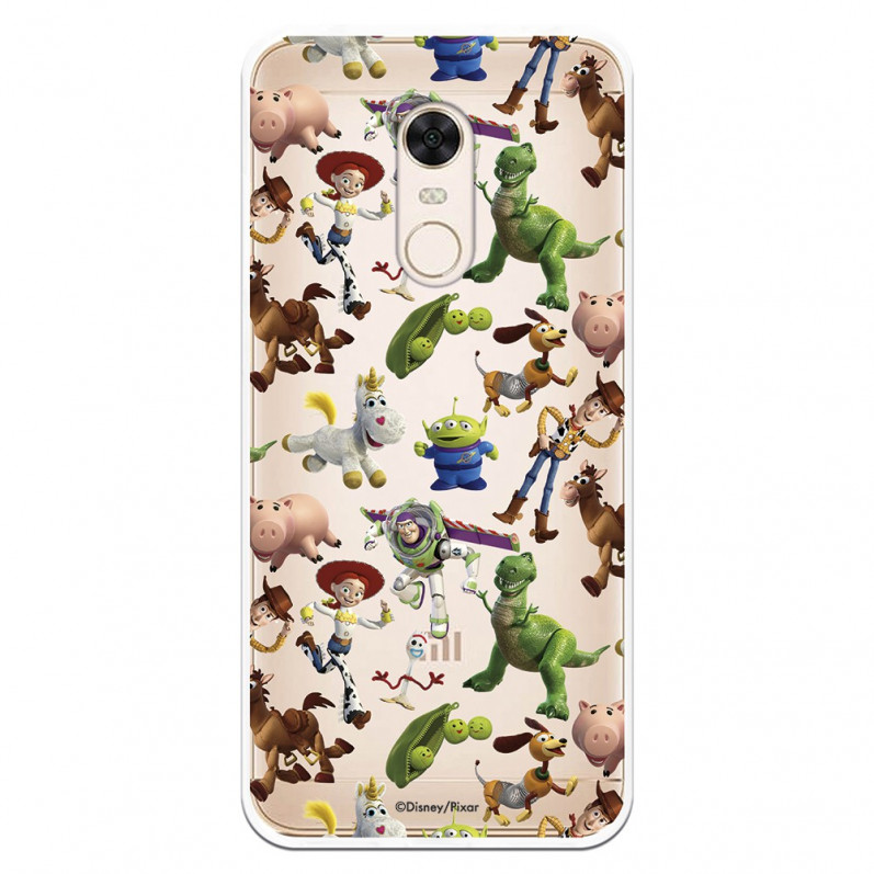 Official Disney Toy Story Silhouettes Transparent Case - Toy Story for Xiaomi Redmi 5 Plus