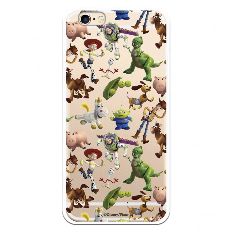 Carcasa Oficial Carcasa Oficial Disney Toy Story Siluetas Transparente - Toy Story para iPhone 6S- La Casa de las Carcasas