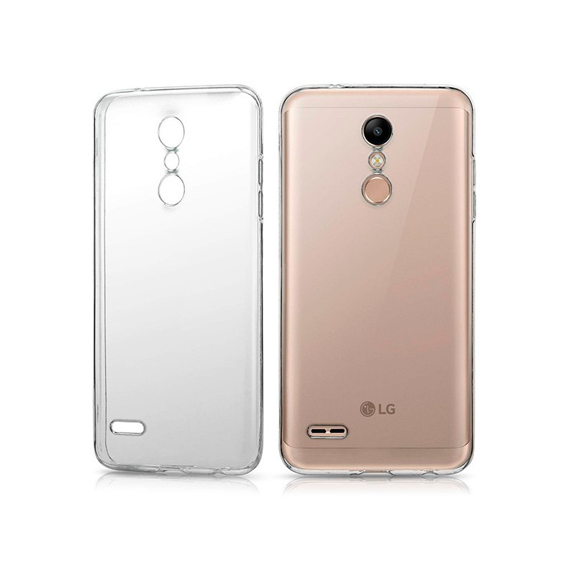 LG K10 2018 Clear Silicone Case