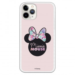 Funda para iPhone 11 Pro Oficial de Disney Minnie Pink Shadow - Clásicos Disney