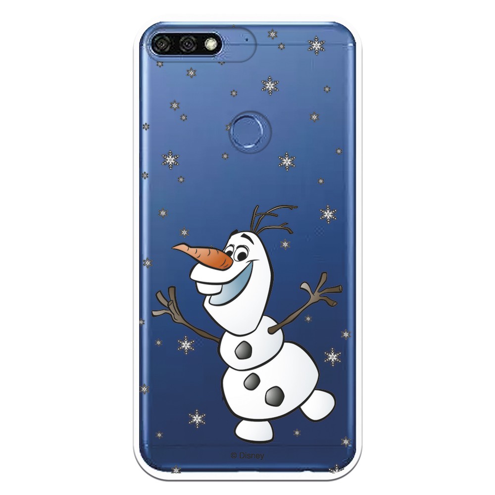 Official Disney Olaf Transparent Case for Huawei Y7 2018 - Frozen