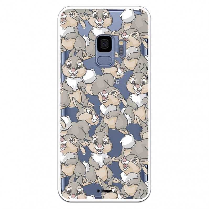 Funda para Samsung Galaxy S9 Oficial de Disney Tambor Patrones - Bambi