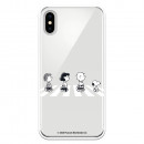 Funda para iPhone XS Oficial de Peanuts Personajes Peatones - Snoopy