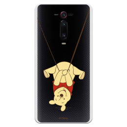 Funda para Xiaomi Mi 9T Oficial de Disney Winnie  Columpio - Winnie The Pooh
