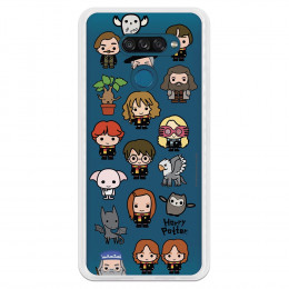 Funda para LG K50S Oficial de Harry Potter Personajes Iconos - Harry Potter