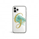 Custom Initials Cell Phone Case - Watercolor