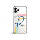 Mobile Phone Case with Personalized Initials - Pinceladas