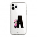 Personalized Disney Cell Phone Case with Your Initials Minnie Vestido Pink - Official Disney License
