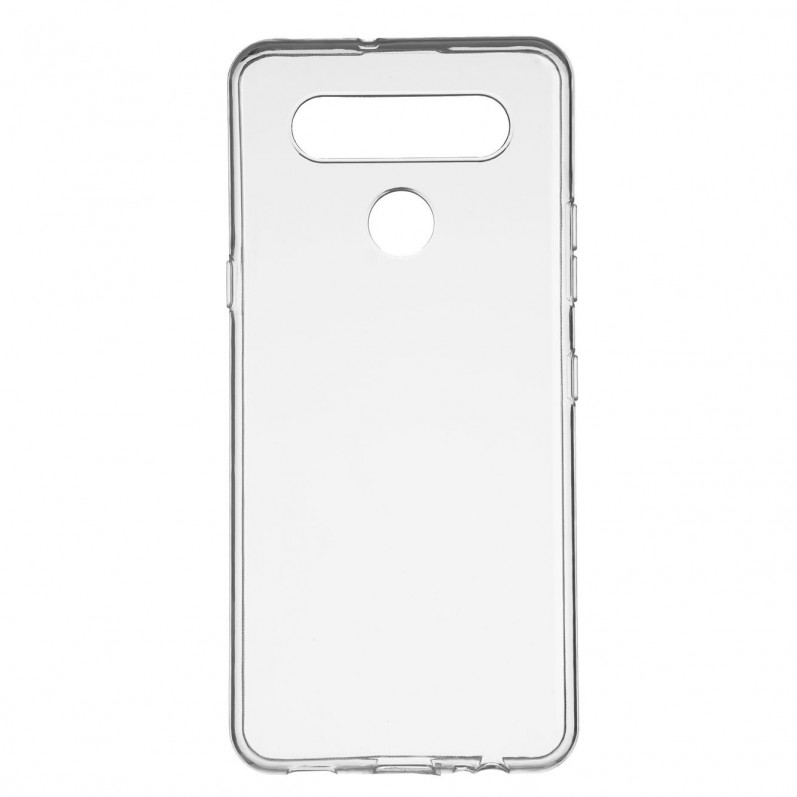 Funda Silicona Transparente para LG K51S- La Casa de las Carcasas