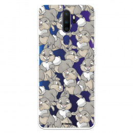 Funda para Oppo A9 2020 Oficial de Disney Tambor Patrones - Bambi